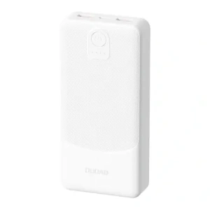 Powerbank Dudao K10Pro 2.4A 20000mAh 2xUSB-A biały