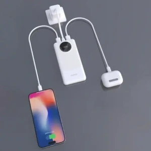 Powerbank Dudao K12 10000mAh PD22.5W USB-A, USB-C czarny