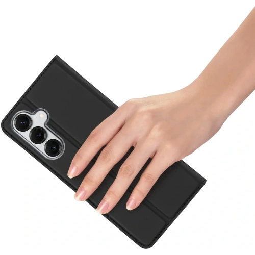 Etui z klapką Dux Ducis Skin Pro do Samsung Galaxy S25+ Plus czarne