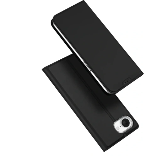 Etui z klapką Dux Ducis Skin Pro do Apple iPhone 16e czarne
