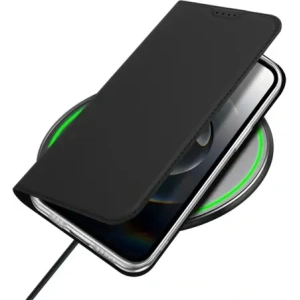 Etui z klapką Dux Ducis Skin Pro do Apple iPhone 16e czarne