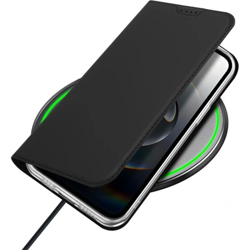 Etui z klapką Dux Ducis Skin Pro do Apple iPhone 16e czarne