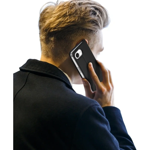 Etui z klapką Dux Ducis Skin Pro do Apple iPhone 16e czarne