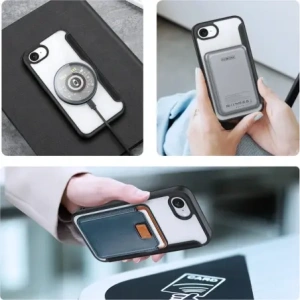 Etui z klapką Dux Ducis Skin X Pro z MagSafe na iPhone 16e czarne