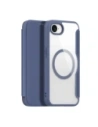 Etui z klapką Dux Ducis Skin X Pro z MagSafe na iPhone 16e niebieskie