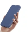 Etui z klapką Dux Ducis Skin X Pro z MagSafe na iPhone 16e niebieskie