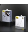 Ładowarka sieciowa podróżna GaN Dudao A65Q 65W USB-A / USB-C PD EU / US biała