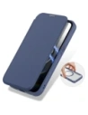 Etui z klapką Dux Ducis Skin X Pro z MagSafe na iPhone 16e niebieskie