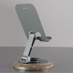 Podstawka do telefonu Dudao F17M 360° metalowa szara