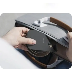 Podstawka do telefonu Dudao F17M 360° metalowa szara