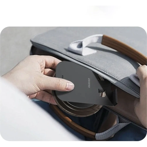 Podstawka do telefonu Dudao F17M 360° metalowa szara