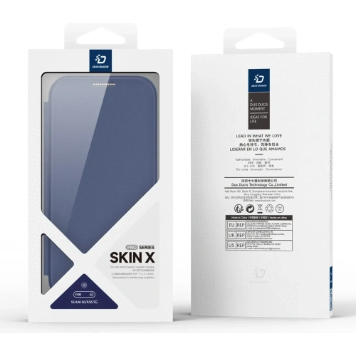 Etui z klapką Dux Ducis Skin X Pro do Samsung Galaxy A36 5G / A56 5G niebieskie