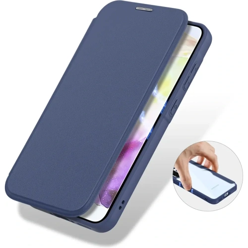 Etui z klapką Dux Ducis Skin X Pro do Samsung Galaxy A36 5G / A56 5G niebieskie