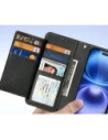 Etui z klapką Dux Ducis Lawa do Apple iPhone 16 czarne