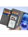 Etui z klapką Dux Ducis Lawa do Apple iPhone 16 z odłączanym portfelem magnetycznym szare