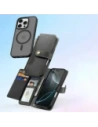 Etui z klapką Dux Ducis Lawa do Apple iPhone 16 Pro czarne