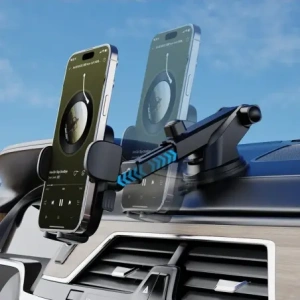 Uchwyt samochodowy na kokpit Dudao F2N+ grawitacyjny czarny