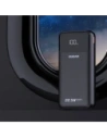Powerbank Dudao K15Pro 20000mAh 22.5W PD USB-C / USB-A / wbudowane kable Lightning, USB-C czarny