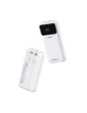 Powerbank Dudao K15Pro 20000mAh 22.5W PD USB-C / USB-A / wbudowane kable Lightning, USB-C biały