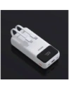 Powerbank Dudao K15Pro 20000mAh 22.5W PD USB-C / USB-A / wbudowane kable Lightning, USB-C biały