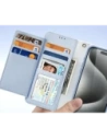 Etui z klapką Dux Ducis Lawa do Apple iPhone 15 niebieskie
