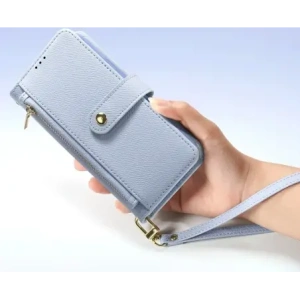 Etui z klapką Dux Ducis Lawa do Apple iPhone 15 niebieskie