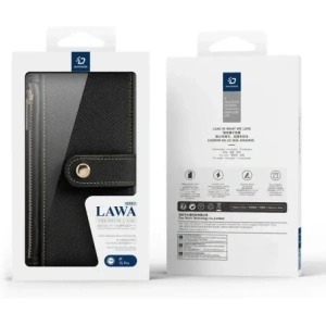 Etui z klapką Dux Ducis Lawa do Apple iPhone 15 Pro czarne
