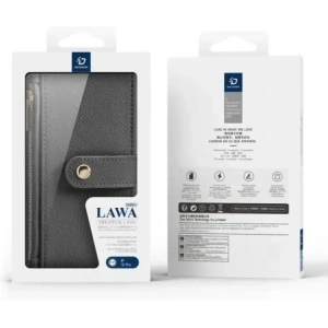 Etui z klapką Dux Ducis Lawa do Apple iPhone 15 Pro szare