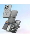 Etui z klapką Dux Ducis Lawa do Apple iPhone 15 Pro szare