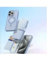 Etui z klapką Dux Ducis Lawa do Apple iPhone 15 Pro niebieskie