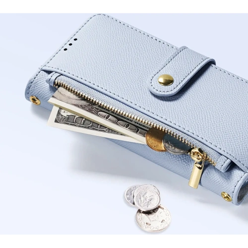 Etui z klapką Dux Ducis Lawa do Apple iPhone 15 Pro niebieskie