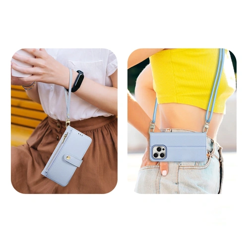 Etui z klapką Dux Ducis Lawa do Apple iPhone 15 Pro niebieskie