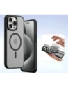 Etui z klapką Dux Ducis Lawa do Apple iPhone 15 Pro Max czarne