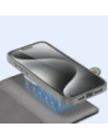 Etui z klapką Dux Ducis Lawa do Apple iPhone 15 Pro Max szare