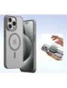 Etui z klapką Dux Ducis Lawa do Apple iPhone 15 Pro Max szare