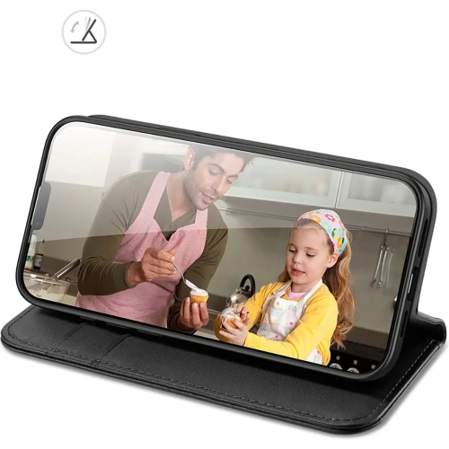 Etui z klapką Dux Ducis Hivo do Apple iPhone 16e czarne