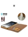 Etui z klapką Dux Ducis Hivo do Apple iPhone 16e brązowe