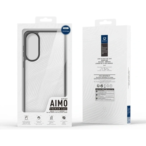 Etui Dux Ducis Aimo do Samsung Galaxy S25 Edge czarne