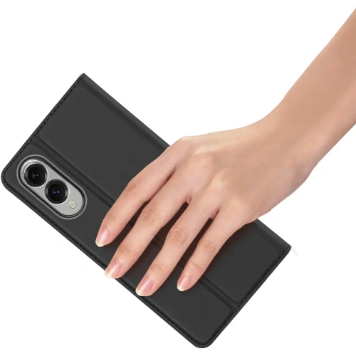 Etui z klapką Dux Ducis Skin Pro do Samsung Galaxy S25 Edge czarne