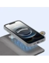 Etui z klapką Dux Ducis Lawa do Apple iPhone 16e z odłączanym portfelem magnetycznym szare