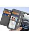 Etui z klapką Dux Ducis Lawa do Apple iPhone 16e z odłączanym portfelem magnetycznym szare