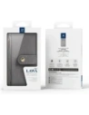 Etui z klapką Dux Ducis Lawa do Apple iPhone 16 Pro Max z odłączanym portfelem magnetycznym szare