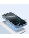 Etui z klapką Dux Ducis Lawa do Apple iPhone 16 Pro Max z odłączanym portfelem magnetycznym błękitne