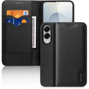 Etui z klapką Dux Ducis Hivo do Samsung Galaxy S25 Edge czarne