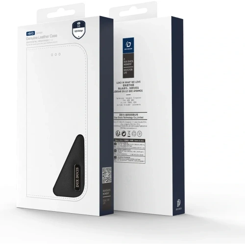 Etui z klapką Dux Ducis Hivo do Samsung Galaxy S25 Edge czarne