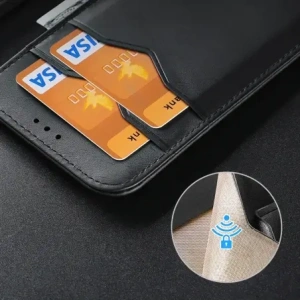 Etui z klapką Dux Ducis Hivo do Samsung Galaxy S25 Edge czarne