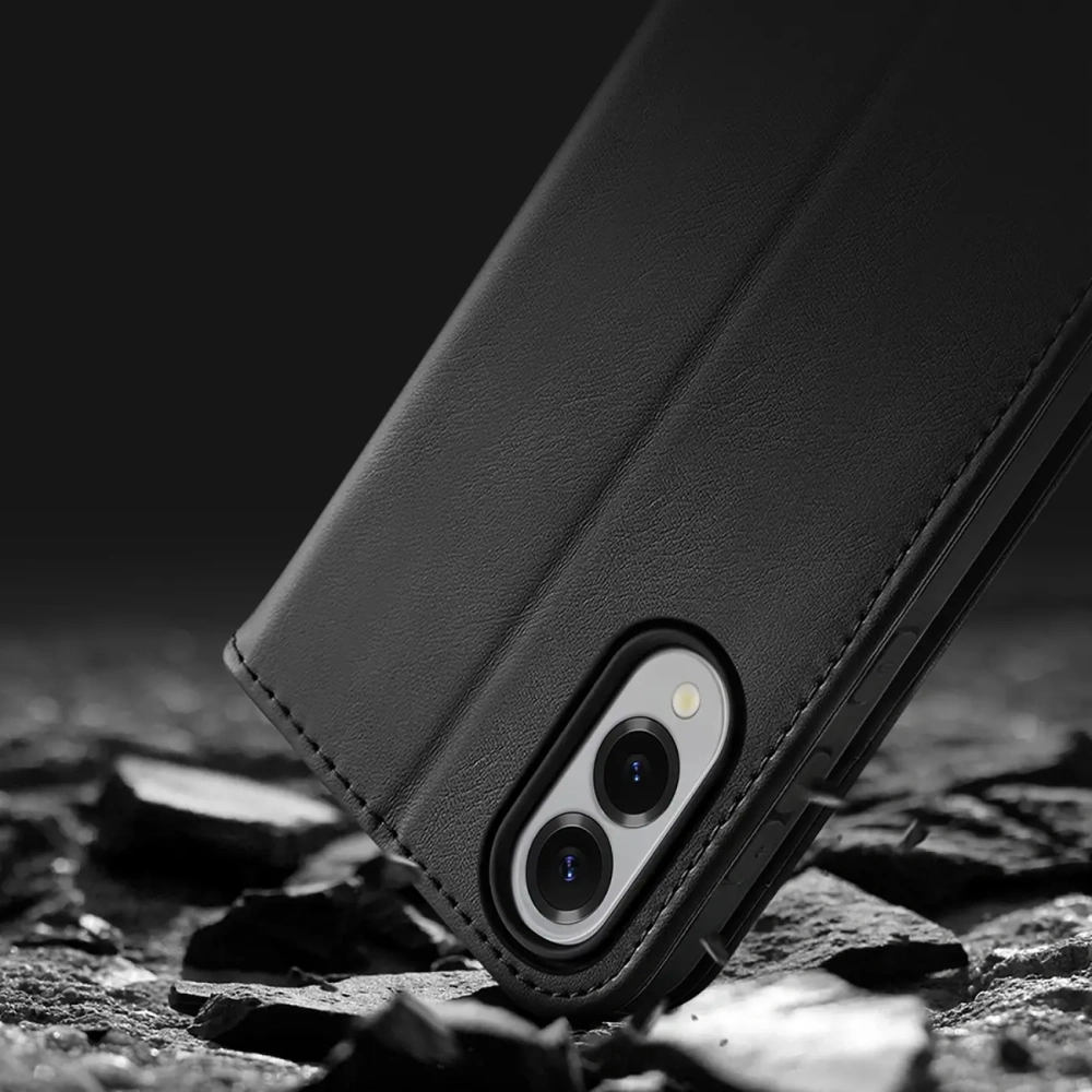 Etui z klapką Dux Ducis Hivo do Samsung Galaxy S25 Edge czarne