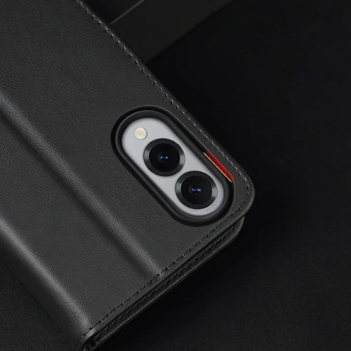 Etui z klapką Dux Ducis Hivo do Samsung Galaxy S25 Edge czarne