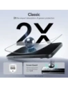 Szkło hartowane ESR Ultrafit Tempered Glass do Apple iPhone 17 Pro Clear [2 PACK]