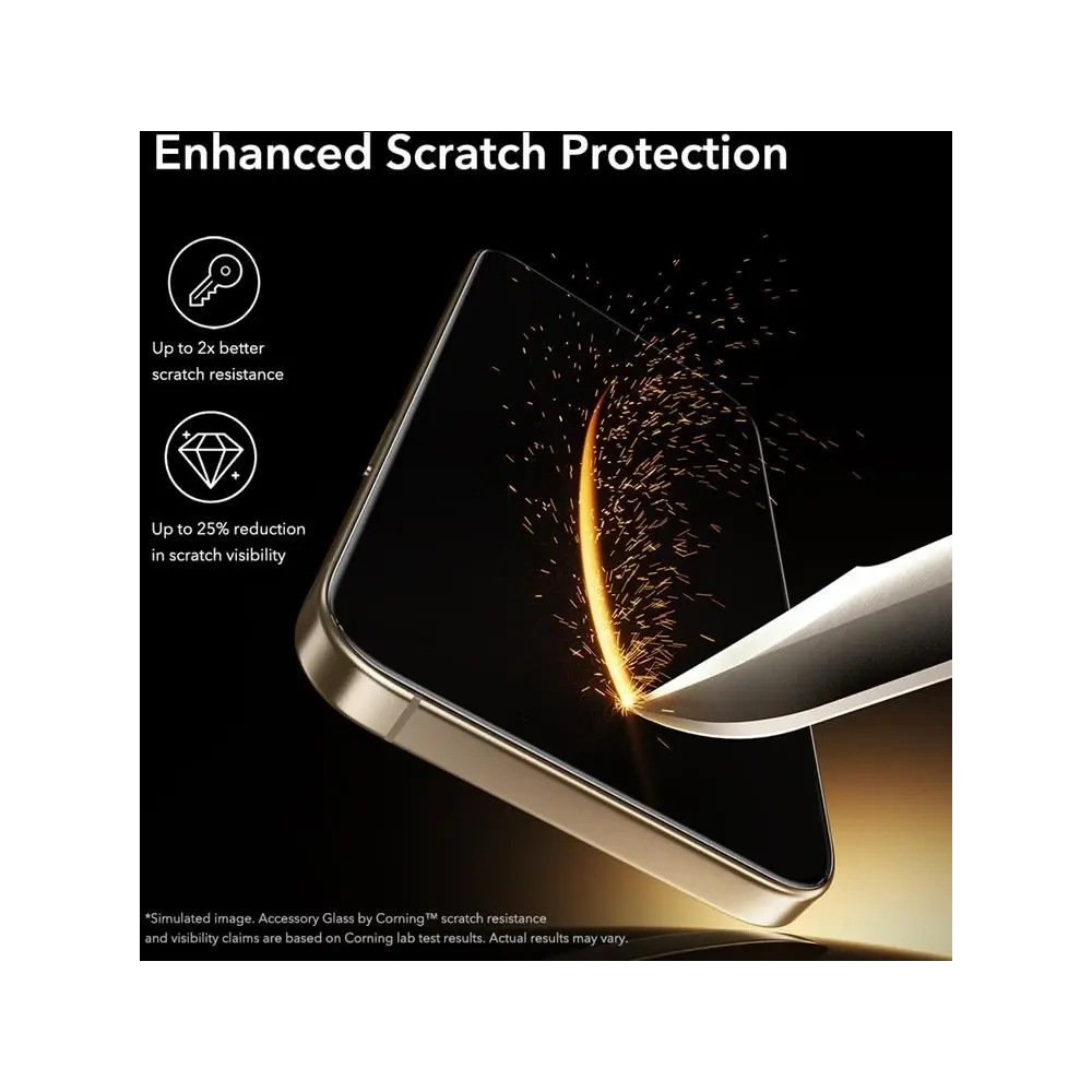 Szkło hartowane ESR Ultrafit Armorite Pro Tempered Glass do Apple iPhone 17 Pro Clear